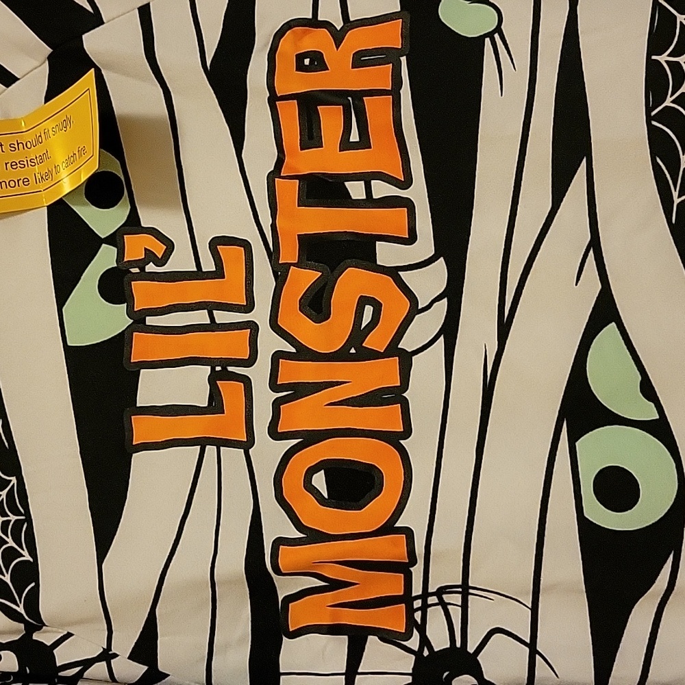 NWT: Halloween Lil' Monster Glow in the Dark Pajamas - Picture 3 of 14